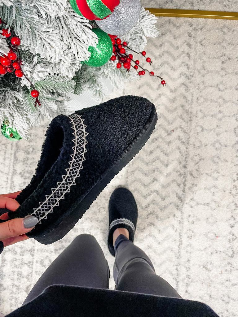 Cuddles Slip Ons in Black (6-11)-250 Shoes-Very G-Hello Friends Boutique-Woman's Fashion Boutique Located in Traverse City, MI