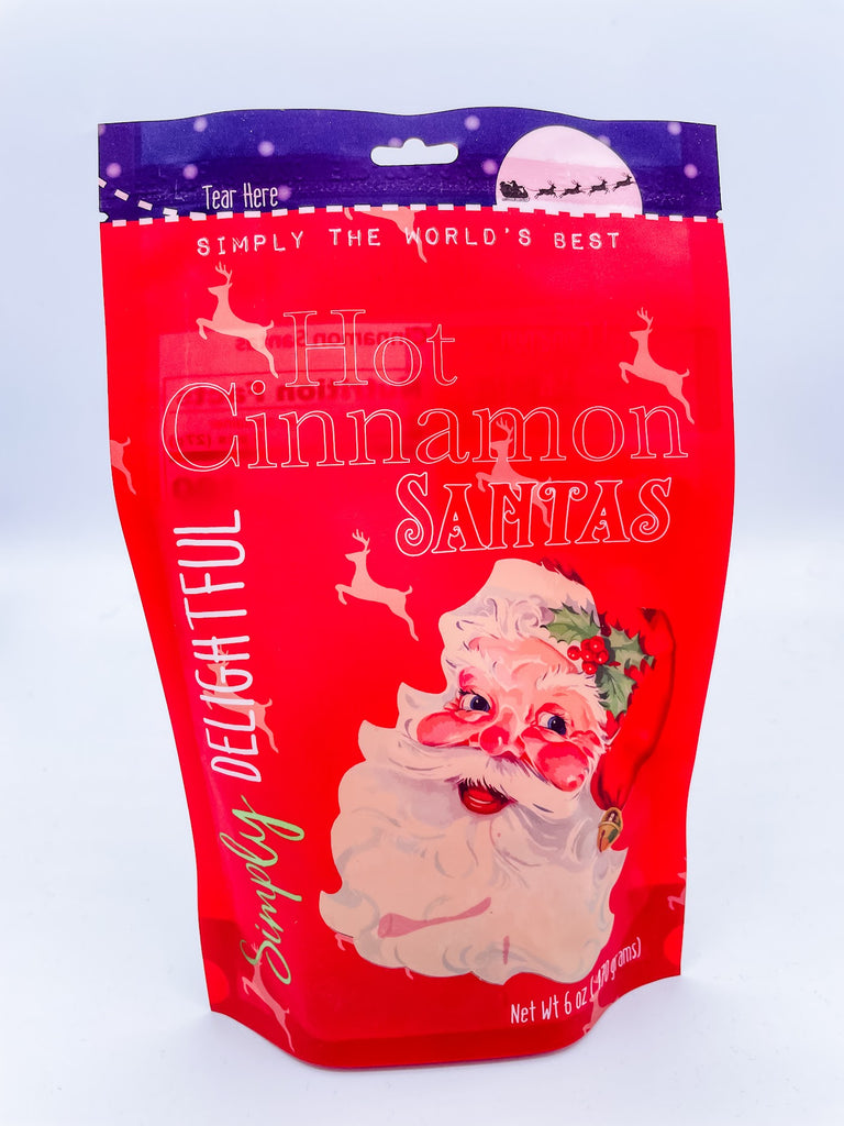 Hot Cinnamon Santa's-300 Treats/Gift-Simply Delightful-Hello Friends Boutique-Woman's Fashion Boutique Located in Traverse City, MI