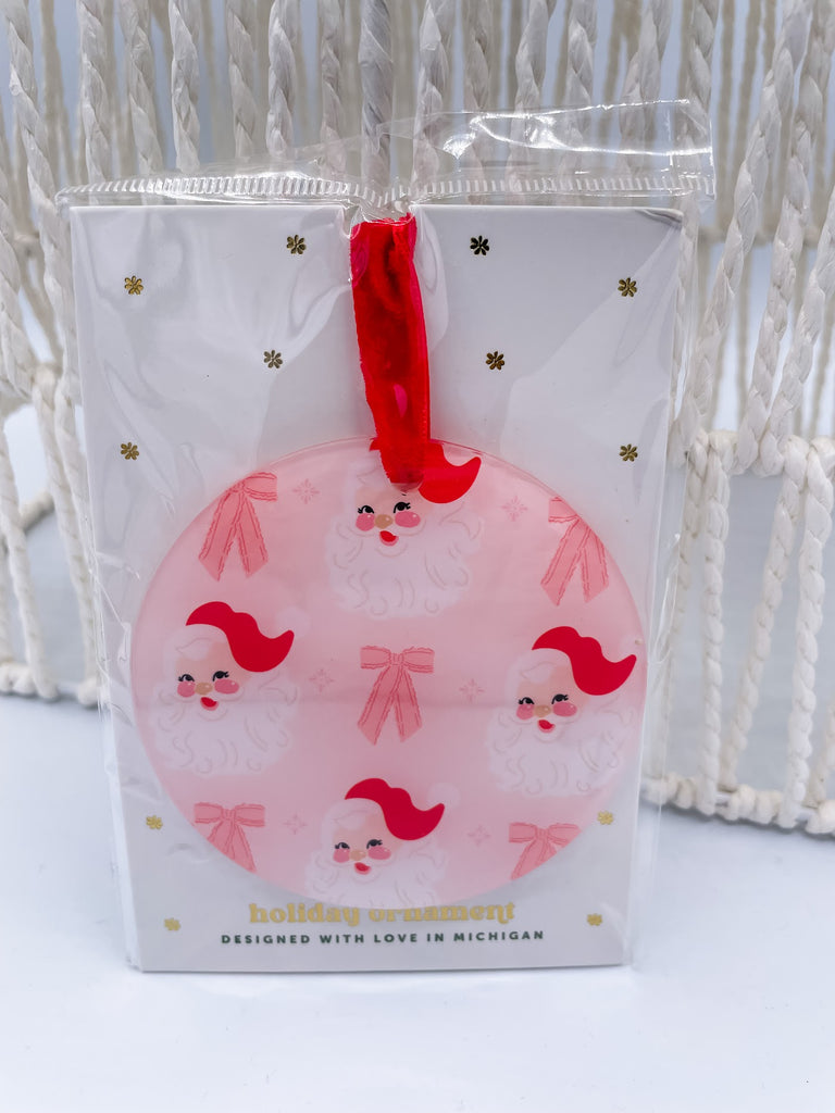 Santa Ornament-300 Treats/Gift-faire - The Darling Effect-Hello Friends Boutique-Woman's Fashion Boutique Located in Traverse City, MI