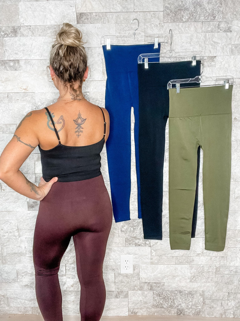 In A Dream Leggings (OS-Plus)-210 Leggings/Joggers-Yelete-Hello Friends Boutique-Woman's Fashion Boutique Located in Traverse City, MI