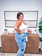 Heartbreak Hotel Mid Rise Boyfriend Denim (0-15, 1X-3X)-200 Denim-RISEN-Hello Friends Boutique-Woman's Fashion Boutique Located in Traverse City, MI