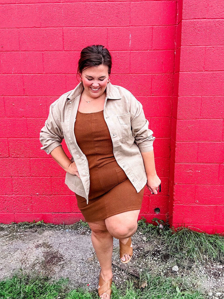 The Side Step Denim Jacket (S-XL)-170 Jackets-RISEN-Hello Friends Boutique-Woman's Fashion Boutique Located in Traverse City, MI