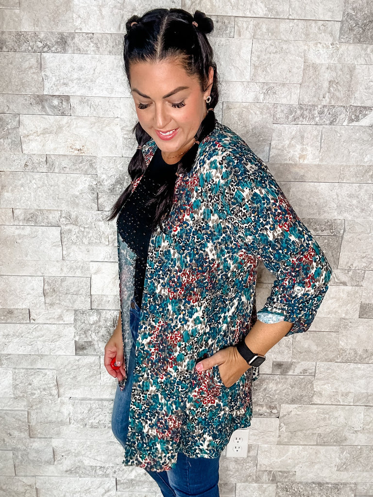 Floral Affair Cardigan (S-L)-160 Cardigans/Kimonos-Sew In Love-Hello Friends Boutique-Woman's Fashion Boutique Located in Traverse City, MI