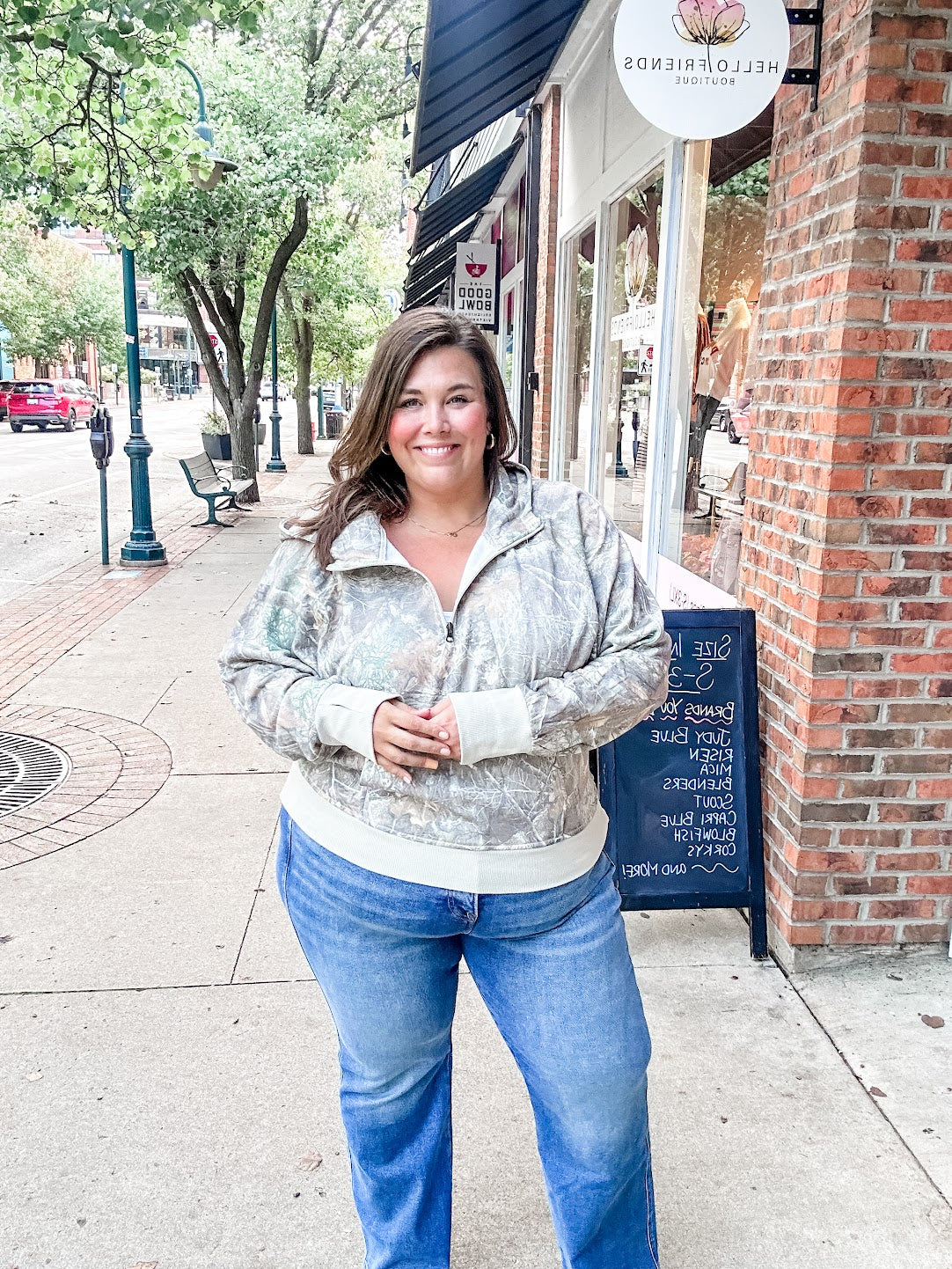 Easy Does It Pullover in Camo (XS-2XL)-140 Sweaters-Blakeley-Hello Friends Boutique-Woman's Fashion Boutique Located in Traverse City, MI
