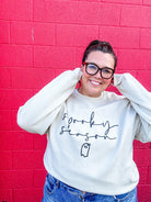 Spooky Season Ghost Sweatshirt (S-3XL)-150 Sweatshirts/Hoodies-Chloe Vs Tank-Hello Friends Boutique-Woman's Fashion Boutique Located in Traverse City, MI