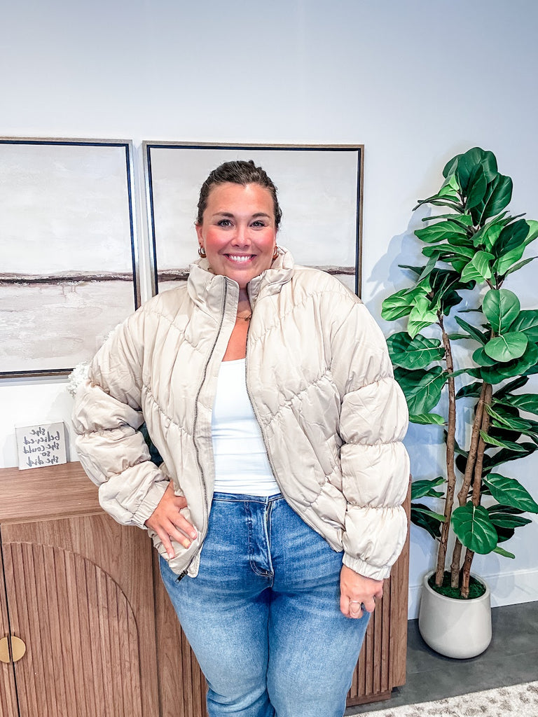 Summit Ready Zip-Up Jacket (S-3XL)-170 Jackets-White Birch-Hello Friends Boutique-Woman's Fashion Boutique Located in Traverse City, MI