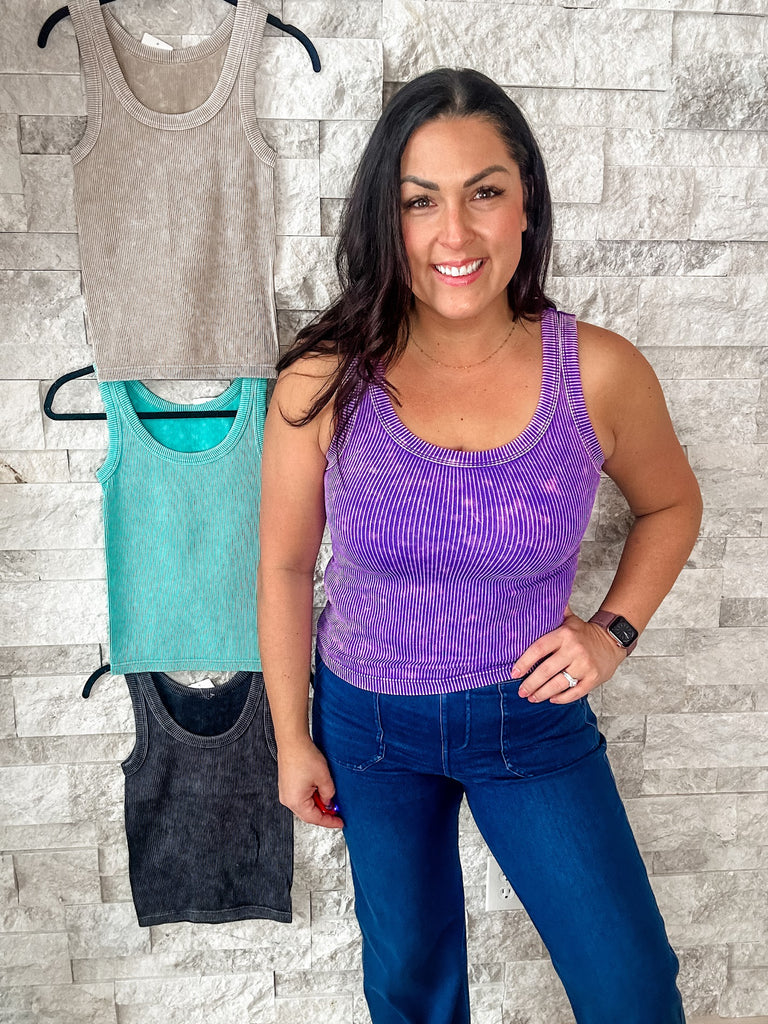 Oh My Darling Top (S/M-L/XL)-120 Sleeveless-Zenana-Hello Friends Boutique-Woman's Fashion Boutique Located in Traverse City, MI