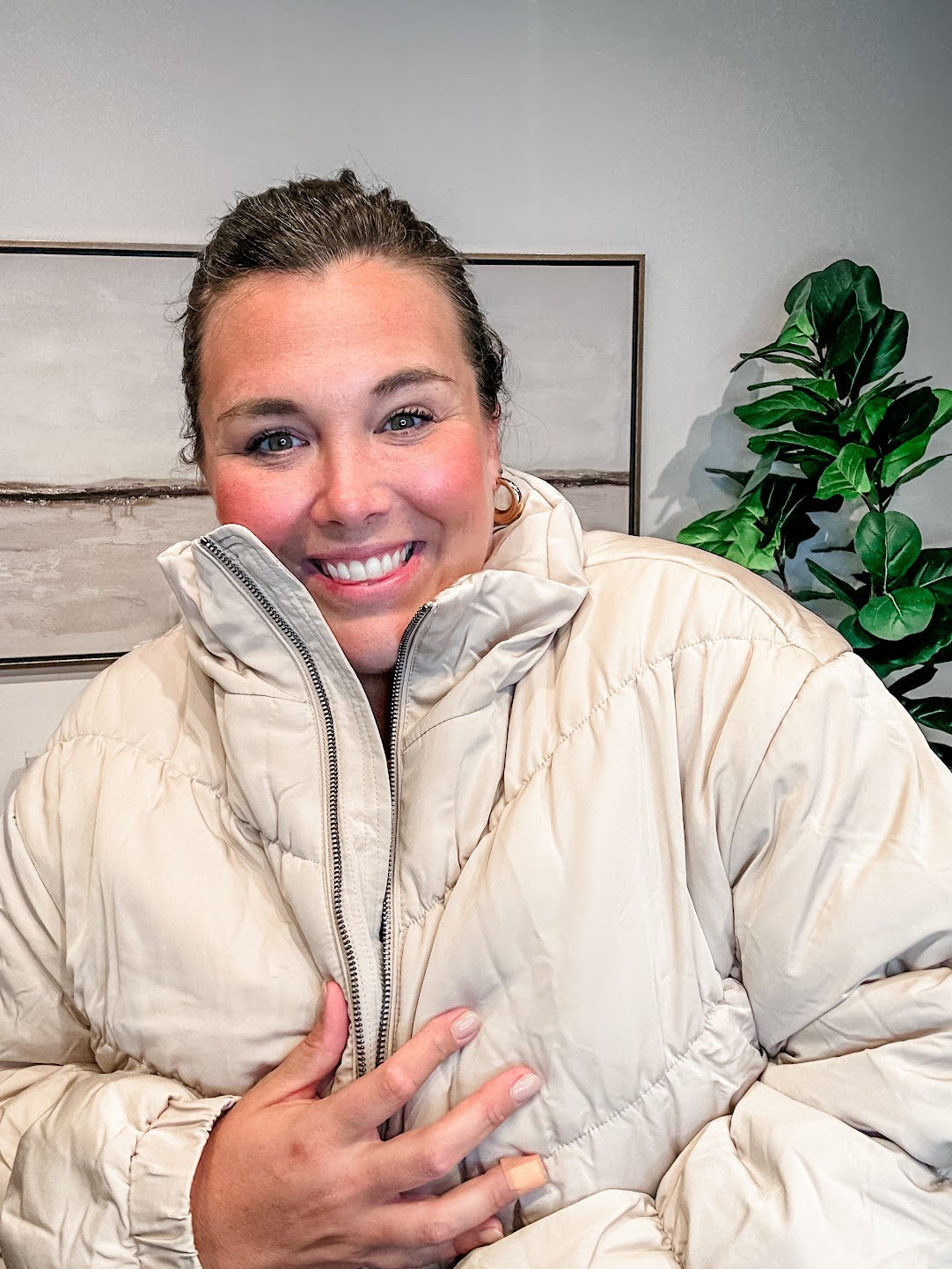 Summit Ready Zip-Up Jacket (S-3XL)-170 Jackets-White Birch-Hello Friends Boutique-Woman's Fashion Boutique Located in Traverse City, MI