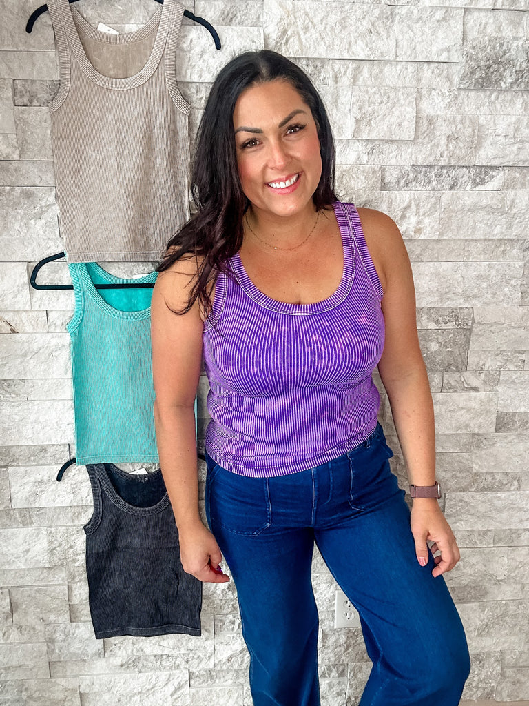 Oh My Darling Top (S/M-L/XL)-120 Sleeveless-Zenana-Hello Friends Boutique-Woman's Fashion Boutique Located in Traverse City, MI