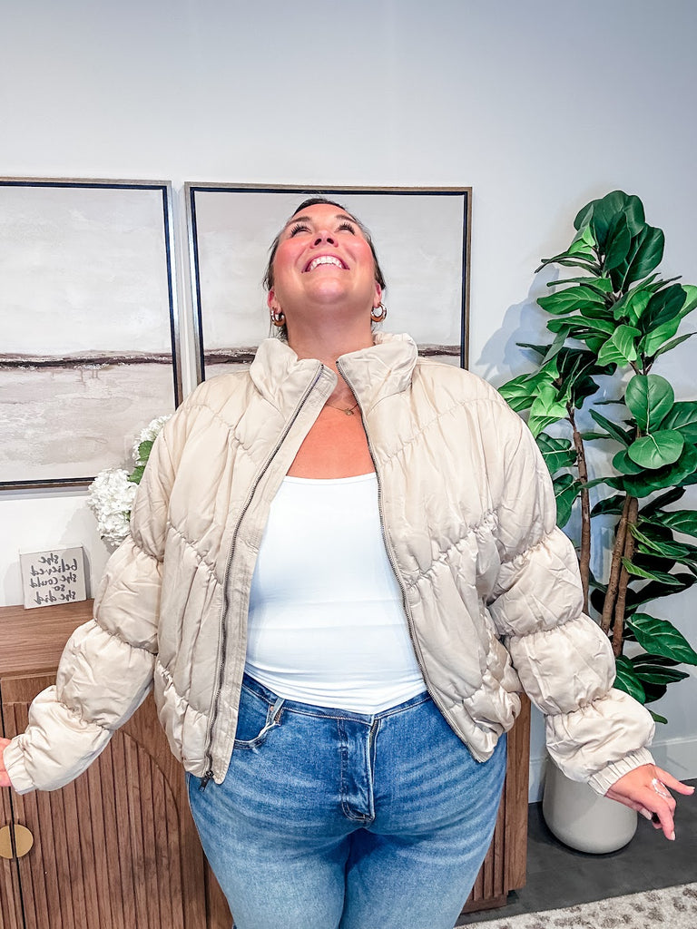 Summit Ready Zip-Up Jacket (S-3XL)-170 Jackets-White Birch-Hello Friends Boutique-Woman's Fashion Boutique Located in Traverse City, MI