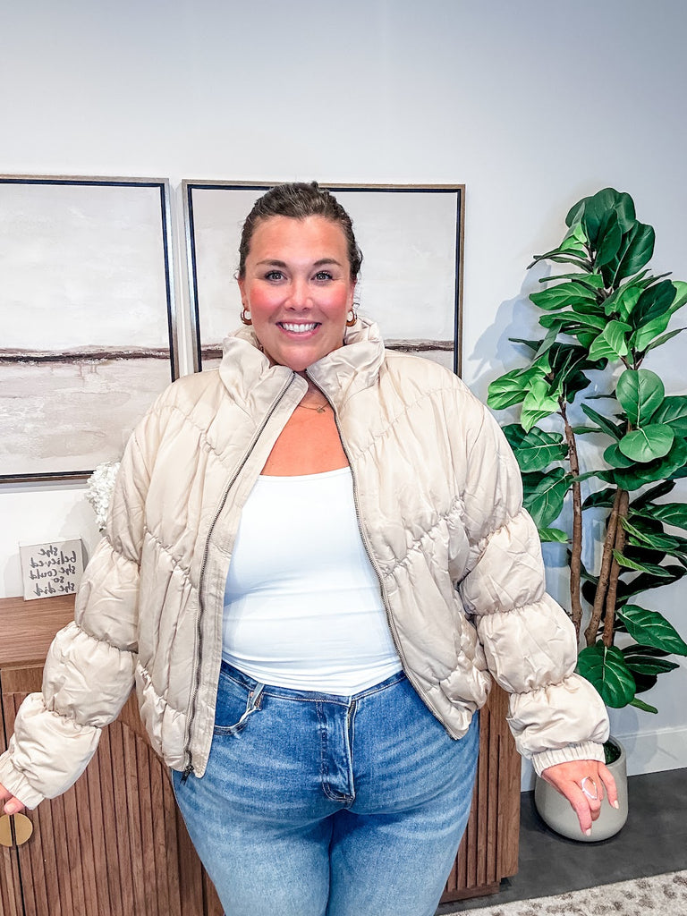 Summit Ready Zip-Up Jacket (S-3XL)-170 Jackets-White Birch-Hello Friends Boutique-Woman's Fashion Boutique Located in Traverse City, MI