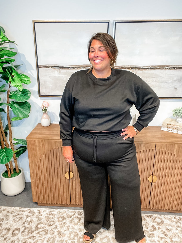 Chic Comfort Scuba Set (S-3XL)-110 Long Sleeves-Zenana-Hello Friends Boutique-Woman's Fashion Boutique Located in Traverse City, MI