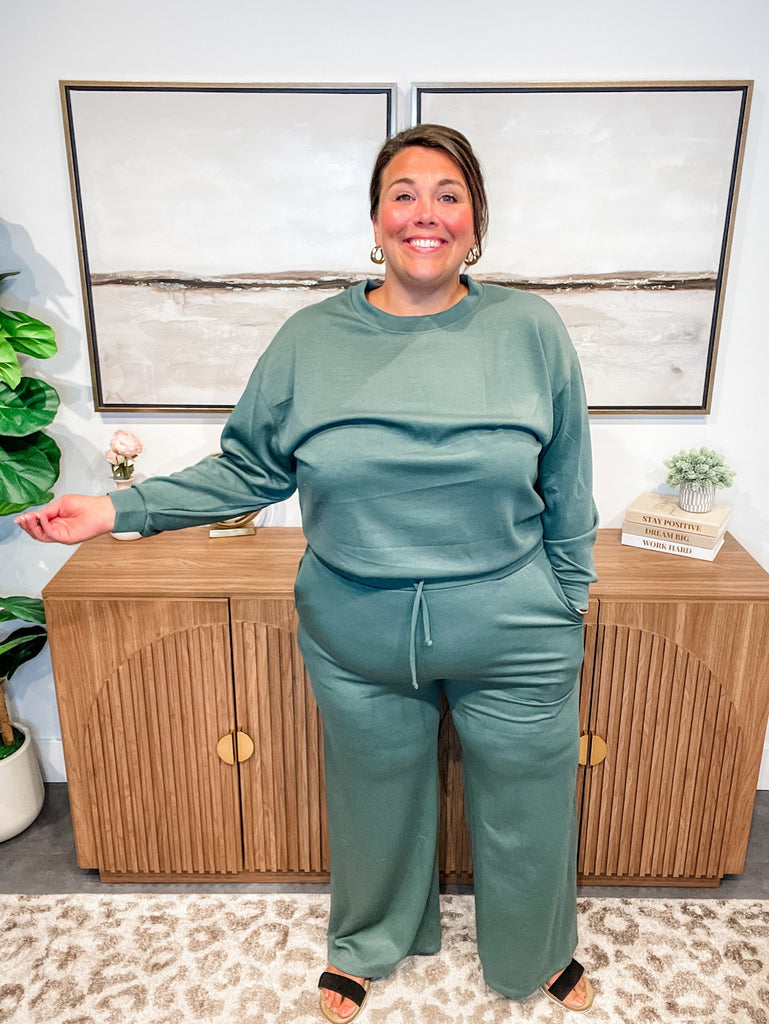 Chic Comfort Scuba Set (S-3XL)-110 Long Sleeves-Zenana-Hello Friends Boutique-Woman's Fashion Boutique Located in Traverse City, MI