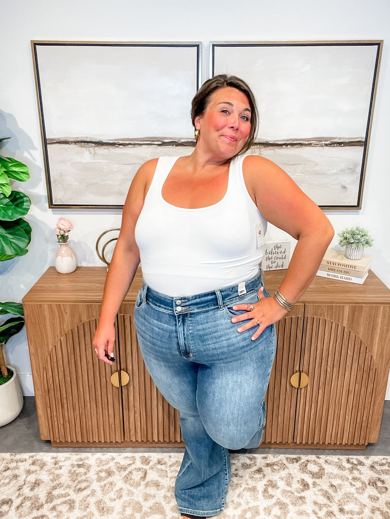 Golden Hour Flare Jeans (0-24W)-200 Denim-Judy Blue-Hello Friends Boutique-Woman's Fashion Boutique Located in Traverse City, MI