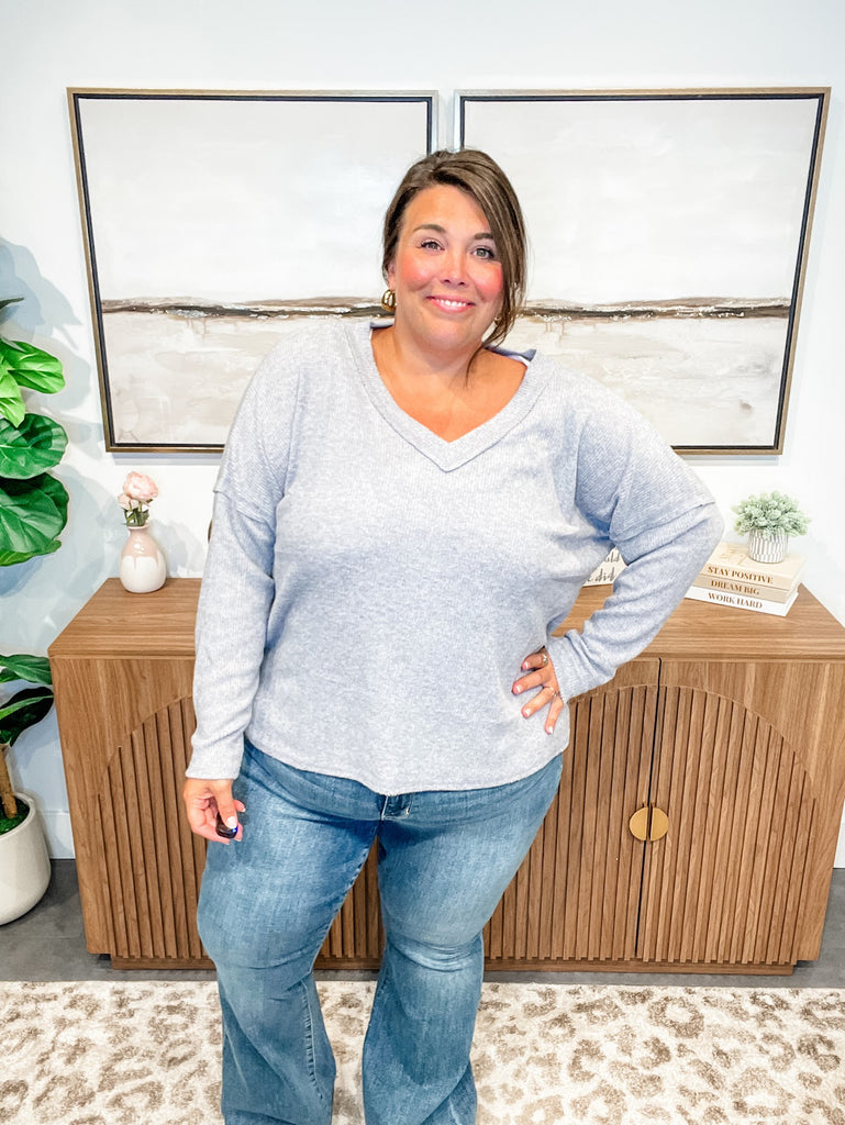 Weekend Retreat Top (S-3XL)-110 Long Sleeve-Zenana-Hello Friends Boutique-Woman's Fashion Boutique Located in Traverse City, MI