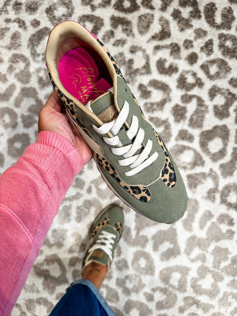 The Tastic Retro Sneaker in Toasted Olive (7-11)-250 Shoes-BLOWFISH-Hello Friends Boutique-Woman's Fashion Boutique Located in Traverse City, MI