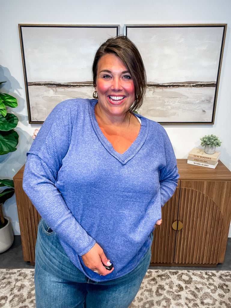 Weekend Retreat Top (S-3XL)-110 Long Sleeve-Zenana-Hello Friends Boutique-Woman's Fashion Boutique Located in Traverse City, MI