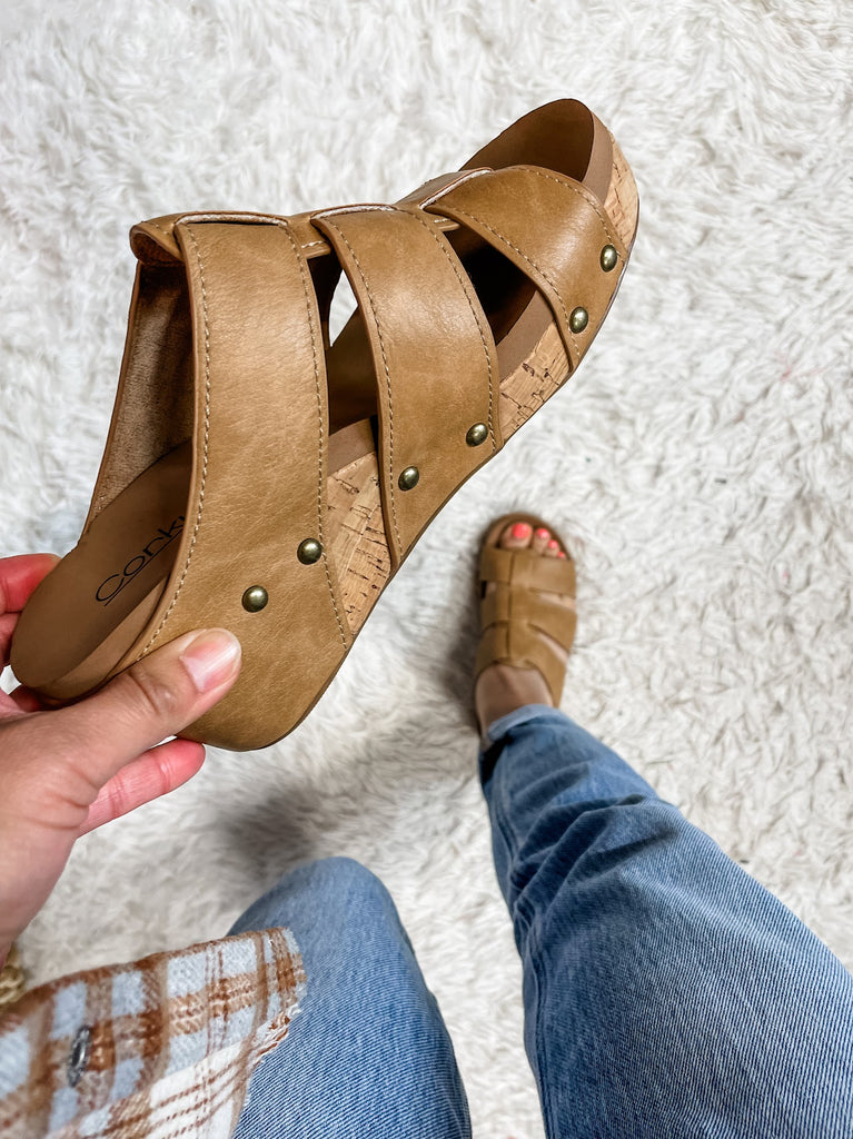 Corky's Catch Of The Day in Caramel (6-10)-250 Shoes-Corky's Footwear-Hello Friends Boutique-Woman's Fashion Boutique Located in Traverse City, MI