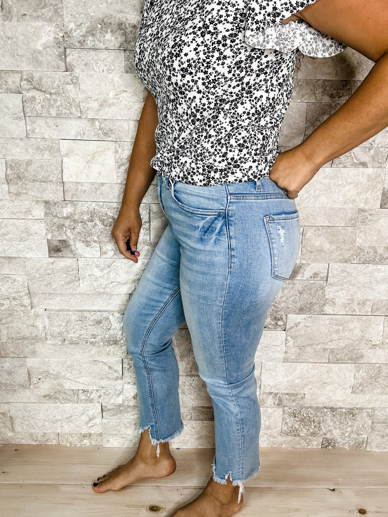 Hot Mama Mom Jeans (14-32)-200 Denim-Vervet by Flying Monkey-Hello Friends Boutique-Woman's Fashion Boutique Located in Traverse City, MI