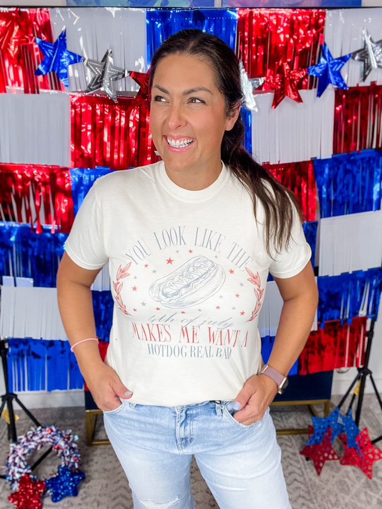 Look Like the 4th of July Tee (S-3XL)-130 Graphic Tees-Spirit+Tribe-Hello Friends Boutique-Woman's Fashion Boutique Located in Traverse City, MI