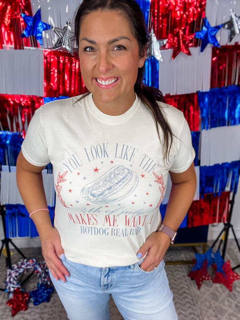 Look Like the 4th of July Tee (S-3XL)-130 Graphic Tees-Spirit+Tribe-Hello Friends Boutique-Woman's Fashion Boutique Located in Traverse City, MI