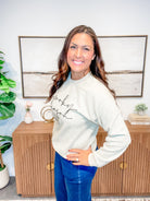 Spooky Season Ghost Sweatshirt (S-3XL)-150 Sweatshirts/Hoodies-Chloe Vs Tank-Hello Friends Boutique-Woman's Fashion Boutique Located in Traverse City, MI