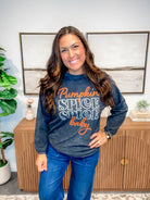 Spice & Everything Nice Pullover (S-2XL)-110 Long Sleeve-Lovesoft-Hello Friends Boutique-Woman's Fashion Boutique Located in Traverse City, MI