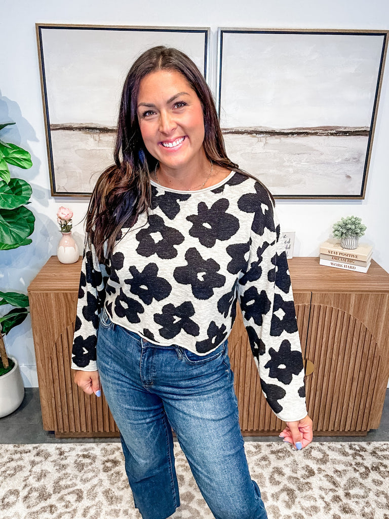 Wildflower Dreams Top (S-XL)-110 Long Sleeve-So Me-Hello Friends Boutique-Woman's Fashion Boutique Located in Traverse City, MI