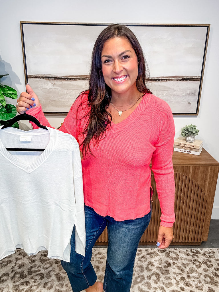 You've Got The Look Top (S-L)-110 Long Sleeve-Allie & Rose-Hello Friends Boutique-Woman's Fashion Boutique Located in Traverse City, MI