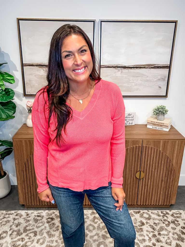You've Got The Look Top (S-L)-110 Long Sleeve-Allie & Rose-Hello Friends Boutique-Woman's Fashion Boutique Located in Traverse City, MI