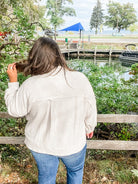 Weekend Warm-Up Jacket (S-XL)-170 Jackets-White Birch-Hello Friends Boutique-Woman's Fashion Boutique Located in Traverse City, MI