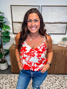 You Take Me Higher Top (S-XL) - SAVE SPRING-120 Sleeveless-Staccato-Hello Friends Boutique-Woman's Fashion Boutique Located in Traverse City, MI