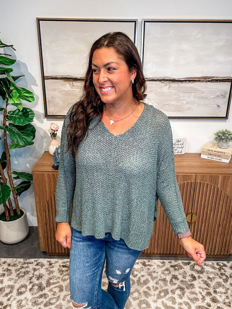 Go With the Flow Top (S/M-L/XL)-110 Long Sleeve-Zenana-Hello Friends Boutique-Woman's Fashion Boutique Located in Traverse City, MI