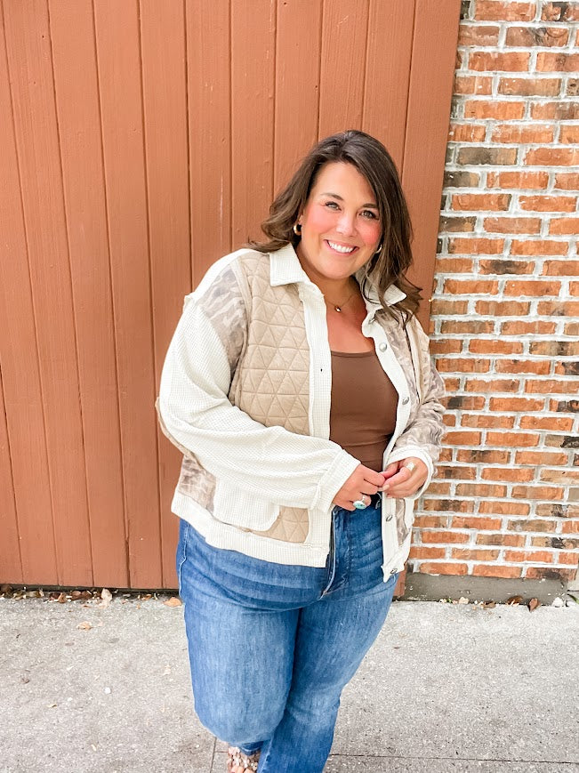 The Trailblazer Thermal Jacket (S-L)-160 Cardigans/Kimonos-POL-Hello Friends Boutique-Woman's Fashion Boutique Located in Traverse City, MI