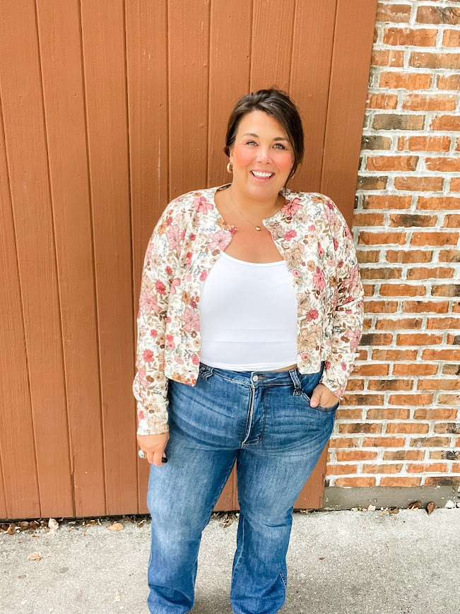 How Lucky Are We Cardigan (S-XL)-160 Cardigans/Kimonos-So Me-Hello Friends Boutique-Woman's Fashion Boutique Located in Traverse City, MI