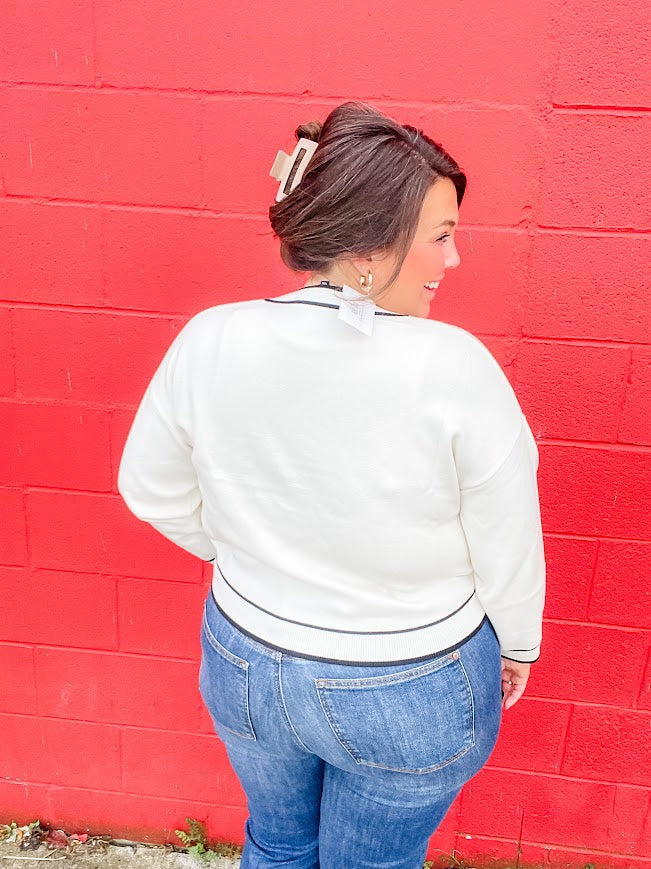 Lovingly Yours Top (S-XL)-110 Long Sleeve-White Birch-Hello Friends Boutique-Woman's Fashion Boutique Located in Traverse City, MI