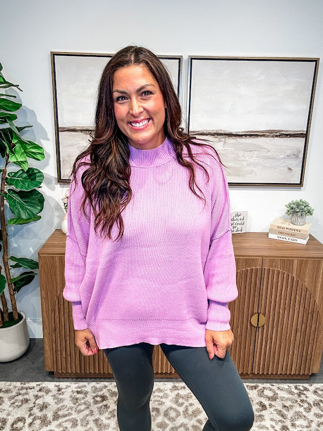 Let's Dance Sweater (S/M-L/XL)-140 Sweaters-Zenana-Hello Friends Boutique-Woman's Fashion Boutique Located in Traverse City, MI