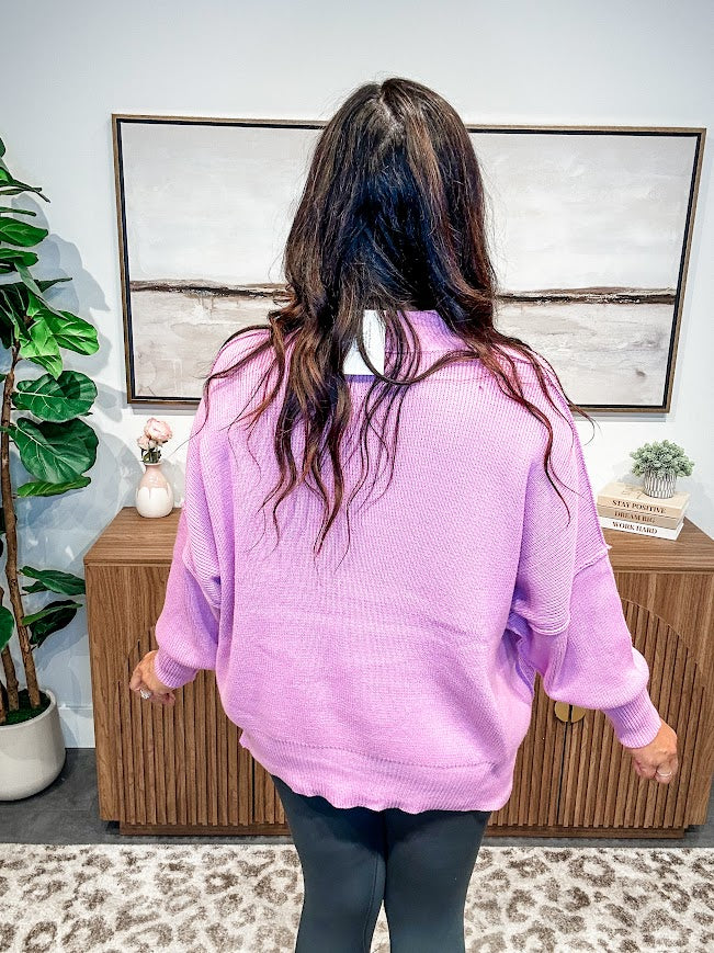 Let's Dance Sweater (S/M-L/XL)-140 Sweaters-Zenana-Hello Friends Boutique-Woman's Fashion Boutique Located in Traverse City, MI