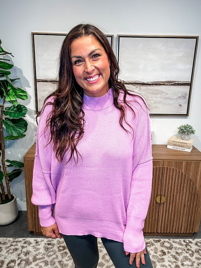 Let's Dance Sweater (S/M-L/XL)-140 Sweaters-Zenana-Hello Friends Boutique-Woman's Fashion Boutique Located in Traverse City, MI