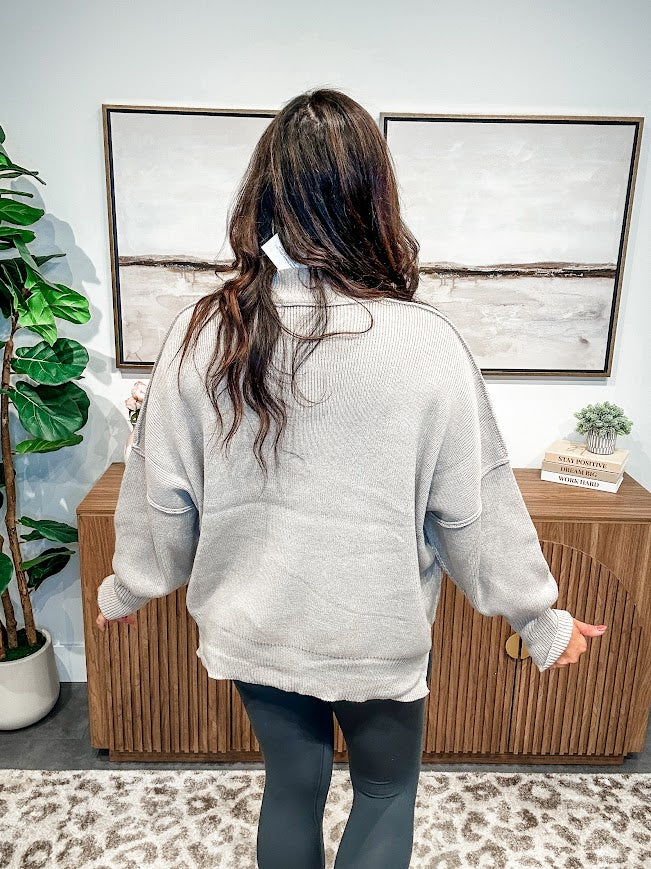 Let's Dance Sweater (S/M-L/XL)-140 Sweaters-Zenana-Hello Friends Boutique-Woman's Fashion Boutique Located in Traverse City, MI