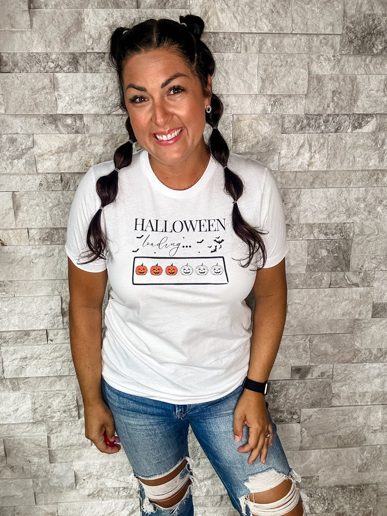 Halloween Loading Tee (S-3XL)-131 On Demand Graphic-SunFrog-Hello Friends Boutique-Woman's Fashion Boutique Located in Traverse City, MI