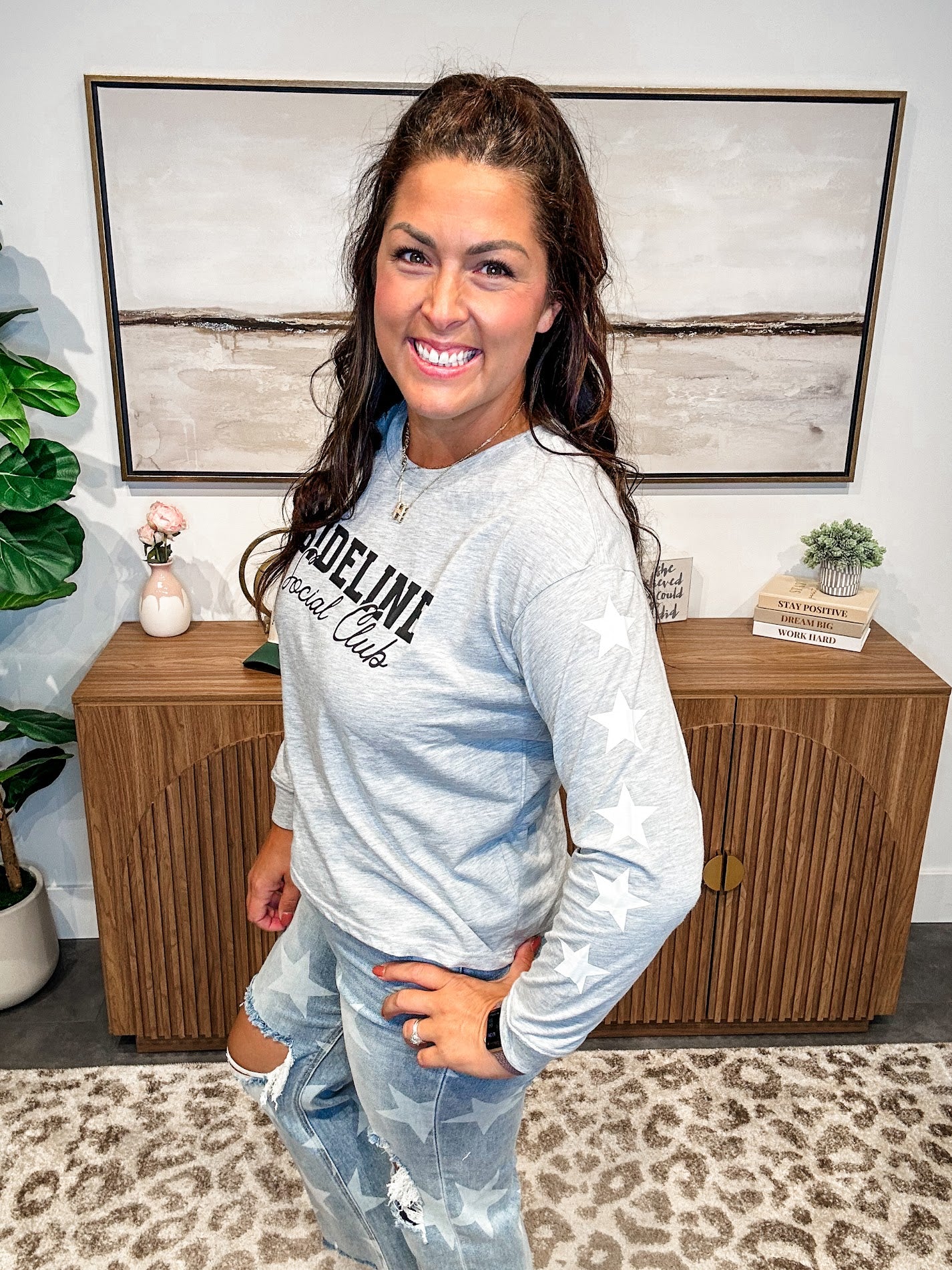 Sideline Social Club Tee (S-XL)-130 Graphic Tees-Shiraleah-Hello Friends Boutique-Woman's Fashion Boutique Located in Traverse City, MI