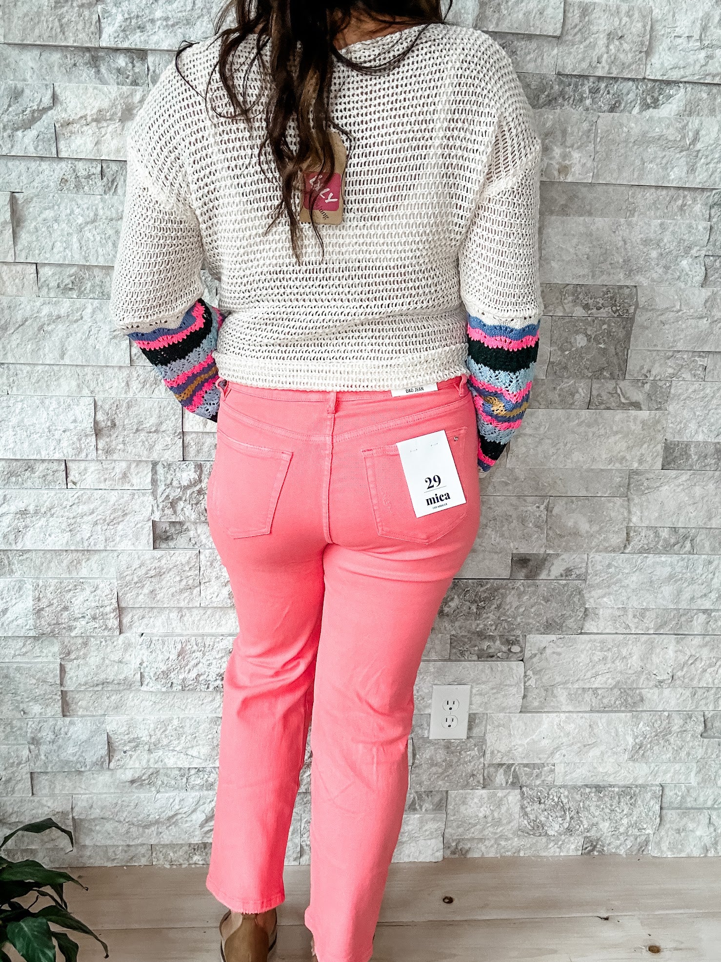 Wild Thoughts Super High Rise Dad Denim (24-32)-200 Denim-Mica Denim-Hello Friends Boutique-Woman's Fashion Boutique Located in Traverse City, MI
