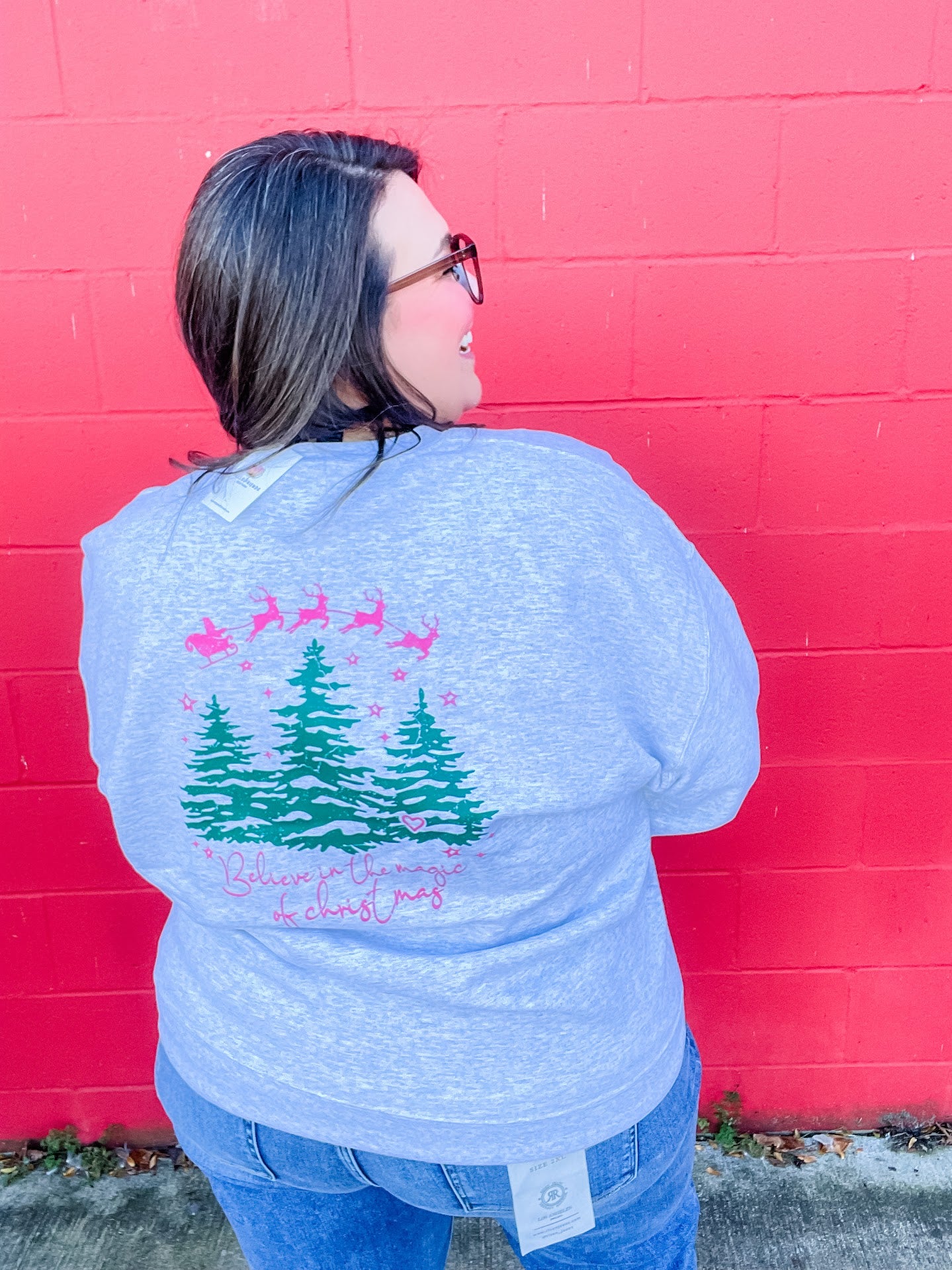 Believe In The Magic Sweatshirt (S-3XL)-150 Sweatshirts/Hoodies-Refinery Number One LLC-Hello Friends Boutique-Woman's Fashion Boutique Located in Traverse City, MI