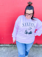 Santa's Cocktail Club Sweatshirt (S-2XL)-150 Sweatshirts/Hoodies-Refinery Number One LLC-Hello Friends Boutique-Woman's Fashion Boutique Located in Traverse City, MI