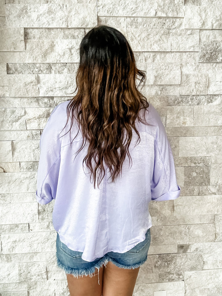 Witness Of Your Love Blouse in Lavender (S-XL)-100 Short Sleeve-Andree By Unit-Hello Friends Boutique-Woman's Fashion Boutique Located in Traverse City, MI