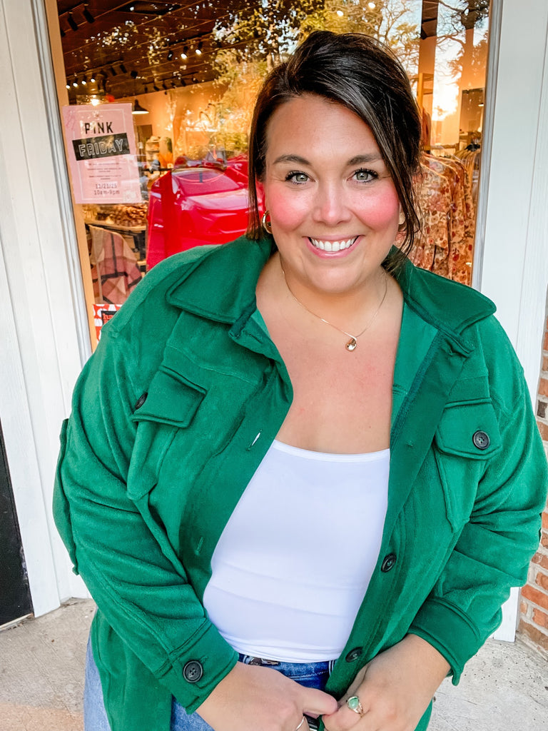 Cozy Comet Fleece Shacket (S-XL)-170 Jackets-Zenana-Hello Friends Boutique-Woman's Fashion Boutique Located in Traverse City, MI