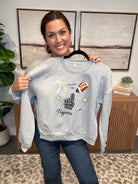 Hometown Spirit Sweatshirt (Gladiators/Trojans/Titans) (S-2XL)-130 Graphic Tees-SSACTIVE-Hello Friends Boutique-Woman's Fashion Boutique Located in Traverse City, MI
