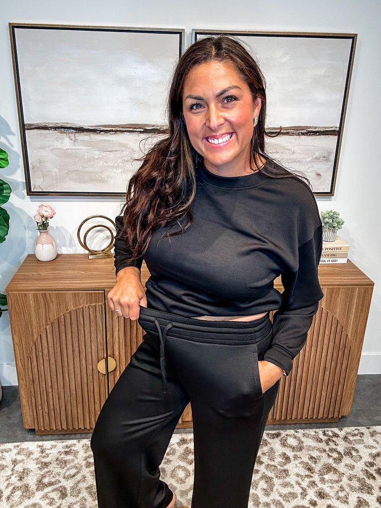 Chic Comfort Scuba Set (S-3XL)-110 Long Sleeves-Zenana-Hello Friends Boutique-Woman's Fashion Boutique Located in Traverse City, MI