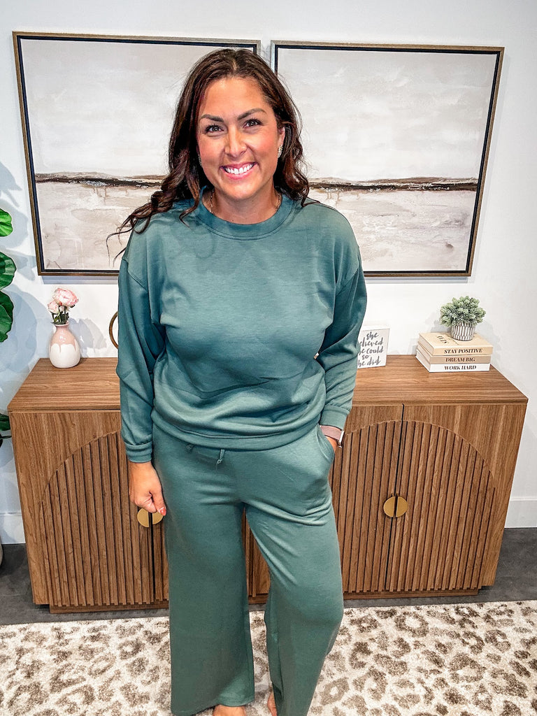 Chic Comfort Scuba Set (S-3XL)-110 Long Sleeves-Zenana-Hello Friends Boutique-Woman's Fashion Boutique Located in Traverse City, MI
